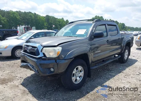2012 Toyota Tacoma Double Cab from USA, damaged, VIN 3TMLU4EN0CM094041